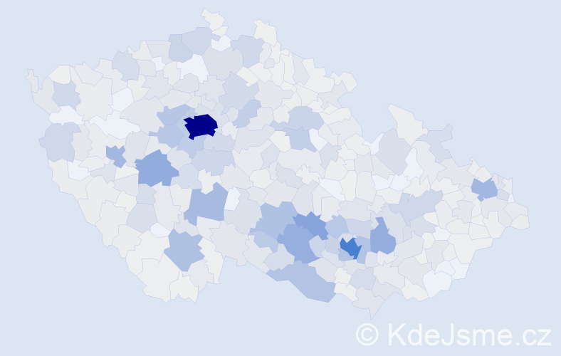Příjmení: 'Burian', počet výskytů 2829 v celé ČR