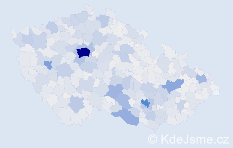 Příjmení: 'Fiala', počet výskytů 9182 v celé ČR