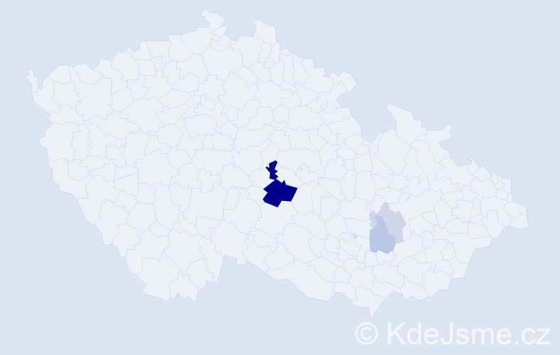 Příjmení: 'Freudenreich', počet výskytů 22 v celé ČR