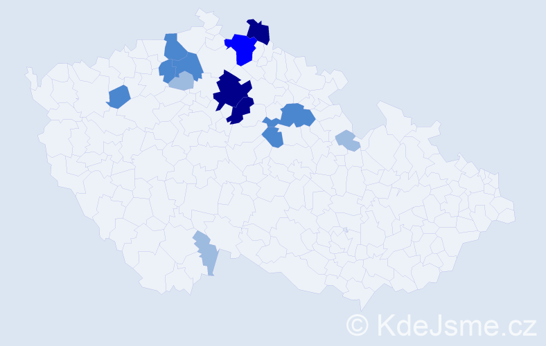 Příjmení: 'Forchtnerová', počet výskytů 30 v celé ČR