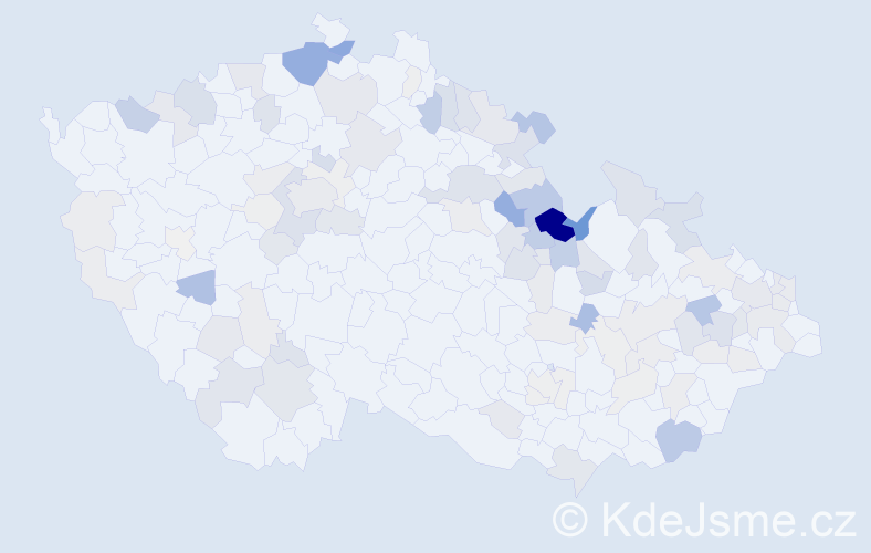 Příjmení: 'Lux', počet výskytů 326 v celé ČR
