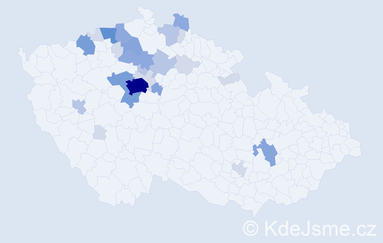 Příjmení: 'Schönfeld', počet výskytů 79 v celé ČR