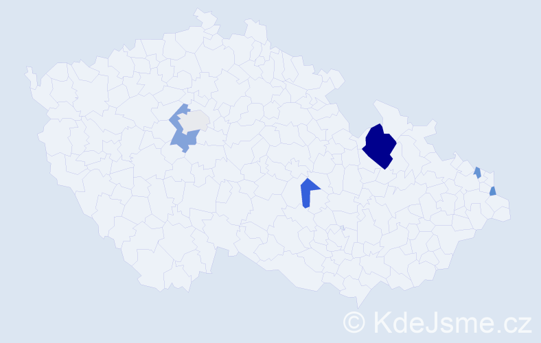 Příjmení: 'Keitzlová', počet výskytů 12 v celé ČR