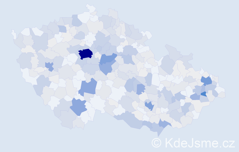 Příjmení: 'Dobiášová', počet výskytů 1293 v celé ČR