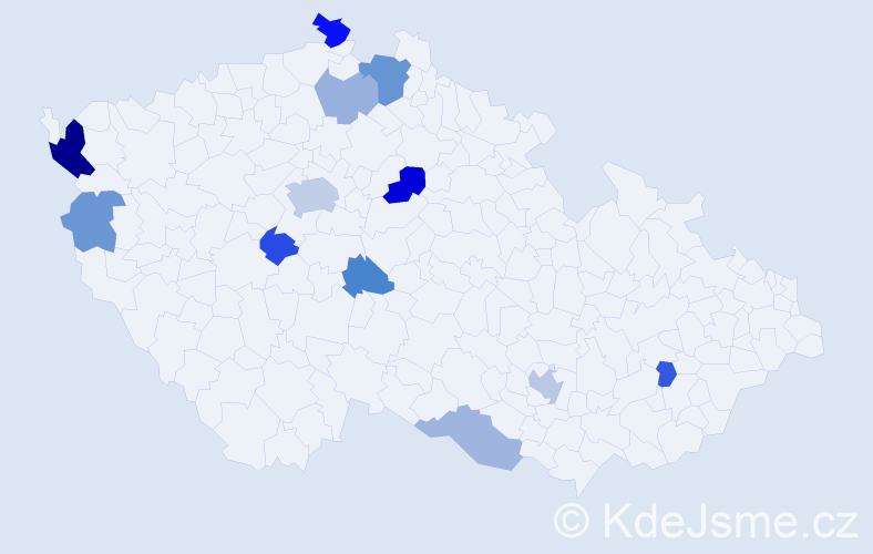 Příjmení: '"Do Minh"', počet výskytů 24 v celé ČR