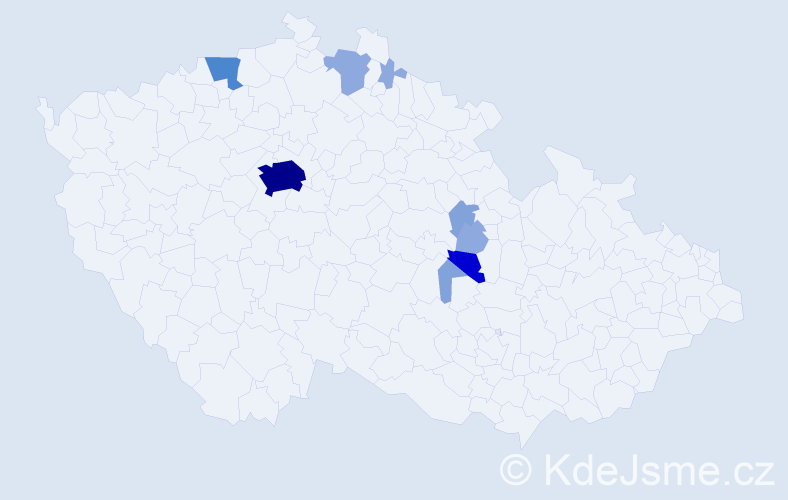 Příjmení: 'Scheib', počet výskytů 26 v celé ČR