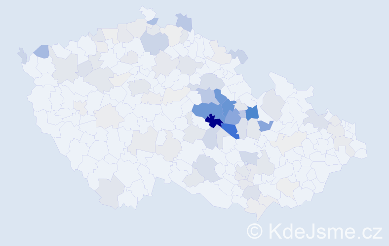 Příjmení: 'Filipiová', počet výskytů 304 v celé ČR
