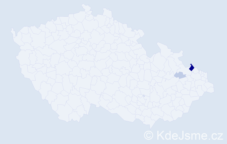 Příjmení: 'Thomitzek', počet výskytů 11 v celé ČR