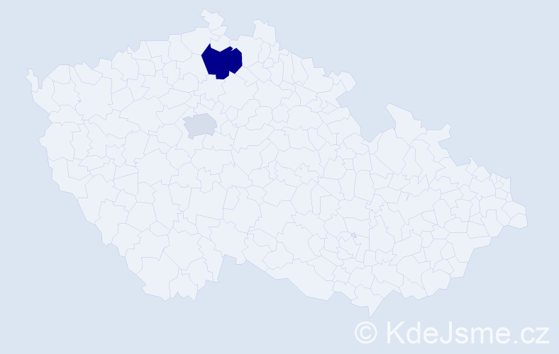 Příjmení: 'Arnholdová', počet výskytů 3 v celé ČR