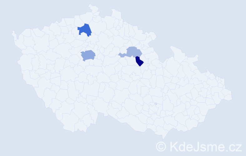 Příjmení: 'Arsenjevová', počet výskytů 12 v celé ČR