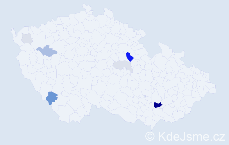 Příjmení: 'Pinke', počet výskytů 14 v celé ČR