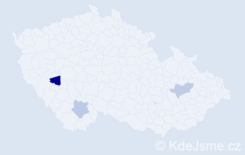 Příjmení: '"Hoang Hoa"', počet výskytů 3 v celé ČR
