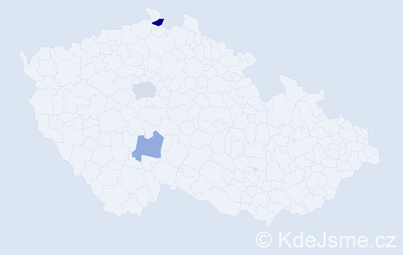 Příjmení: 'Breen', počet výskytů 10 v celé ČR