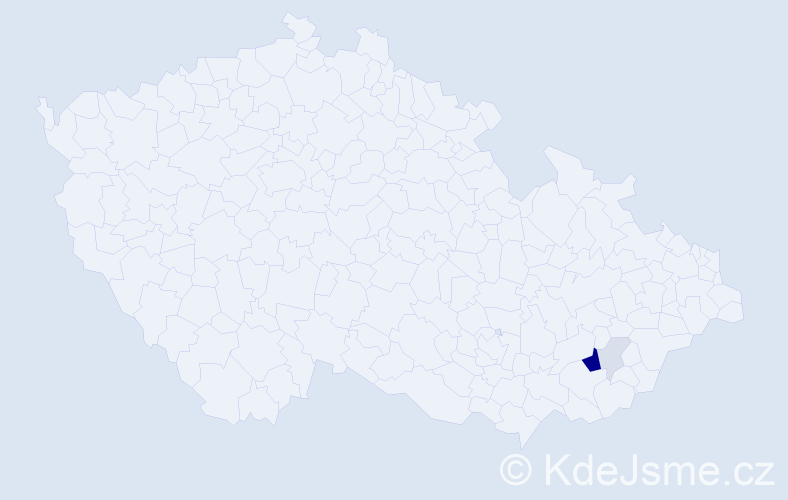Příjmení: 'Bartůnková', počet výskytů 10 v celé ČR
