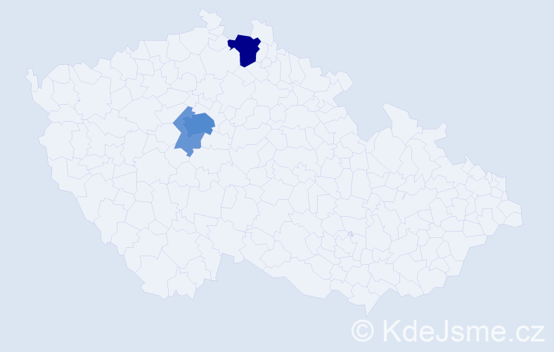 Příjmení: 'Kotelyuk', počet výskytů 13 v celé ČR