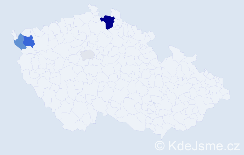 Příjmení: 'Šepáková', počet výskytů 9 v celé ČR