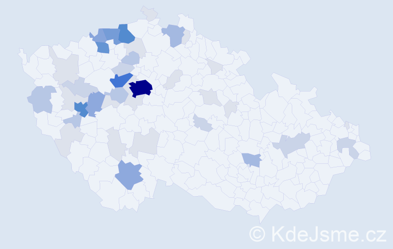 Příjmení: 'Lipert', počet výskytů 143 v celé ČR