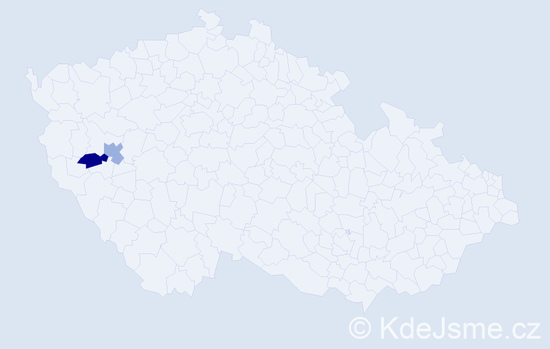 Příjmení: 'Malinovová', počet výskytů 2 v celé ČR