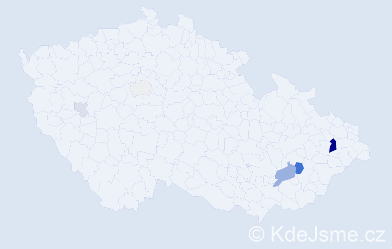 Příjmení: 'Reese', počet výskytů 13 v celé ČR