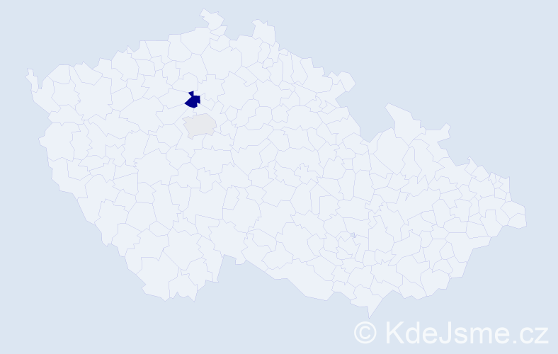 Příjmení: 'Arsenyev', počet výskytů 4 v celé ČR