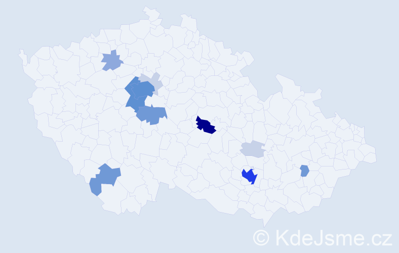 Příjmení: 'Leffler', počet výskytů 46 v celé ČR