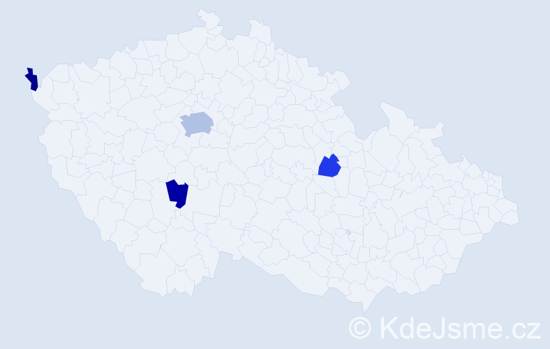 Příjmení: 'Safonova', počet výskytů 8 v celé ČR