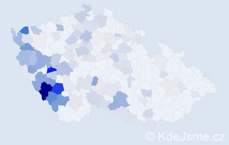 Příjmení: 'Harantová', počet výskytů 367 v celé ČR