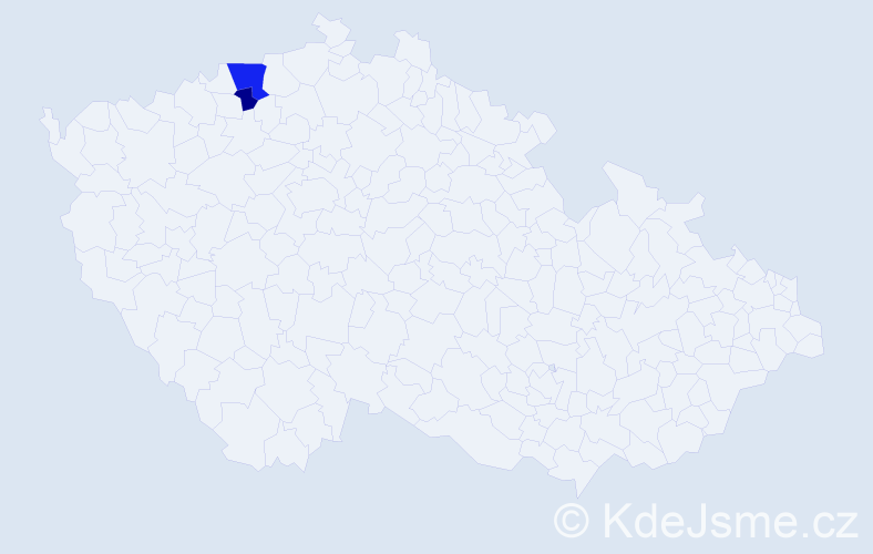 Příjmení: 'Leyseková', počet výskytů 4 v celé ČR