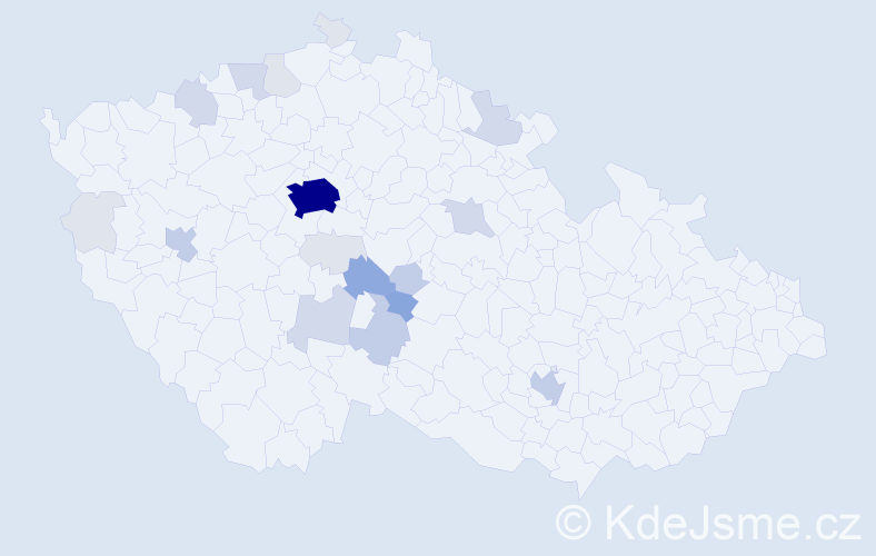 Příjmení: 'Limburský', počet výskytů 71 v celé ČR