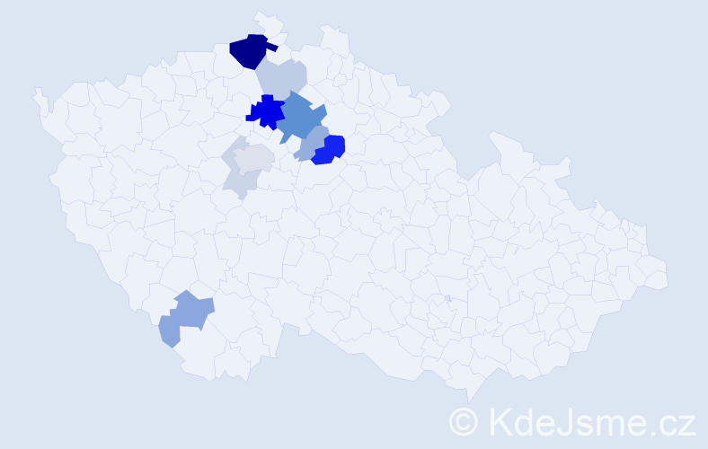 Příjmení: 'Manželová', počet výskytů 31 v celé ČR