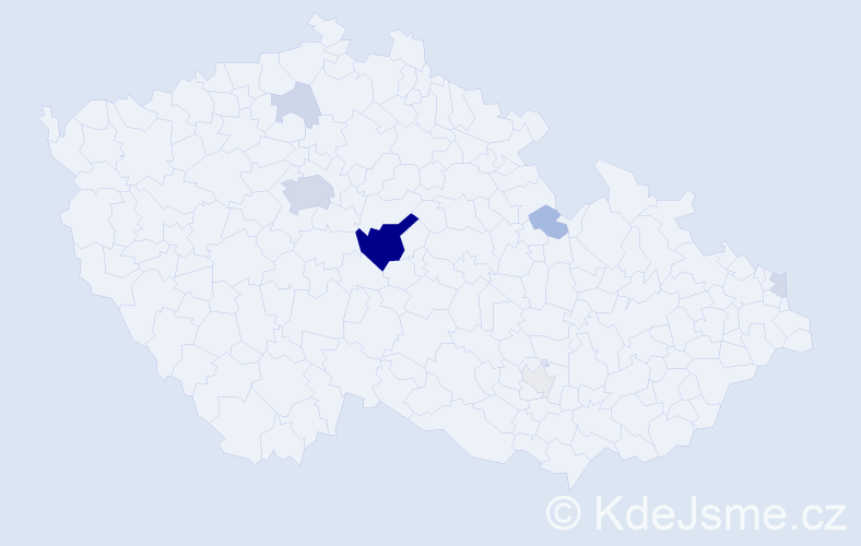 Příjmení: 'Morawski', počet výskytů 24 v celé ČR