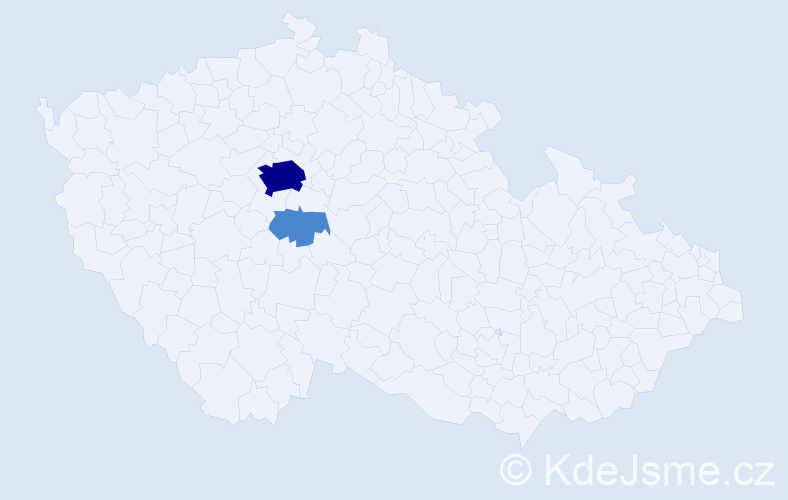 Příjmení: 'Kaiserschad', počet výskytů 4 v celé ČR