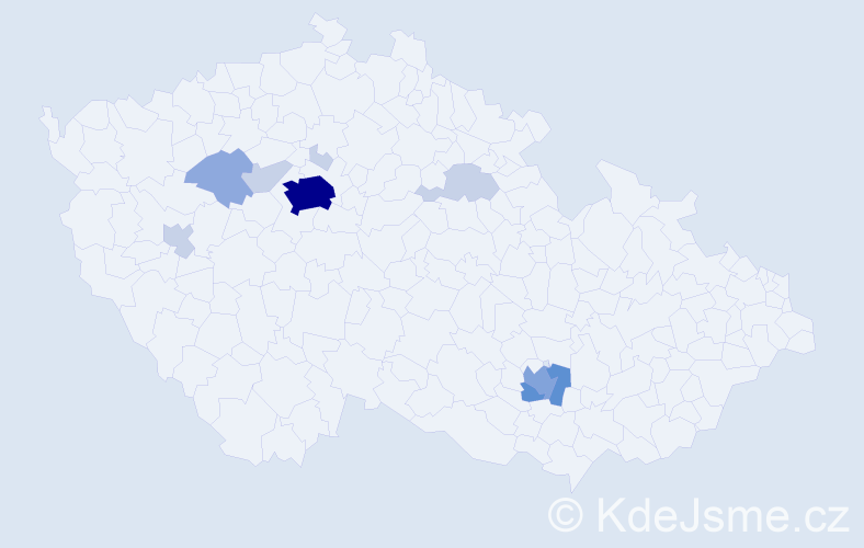 Příjmení: 'Didukh', počet výskytů 26 v celé ČR