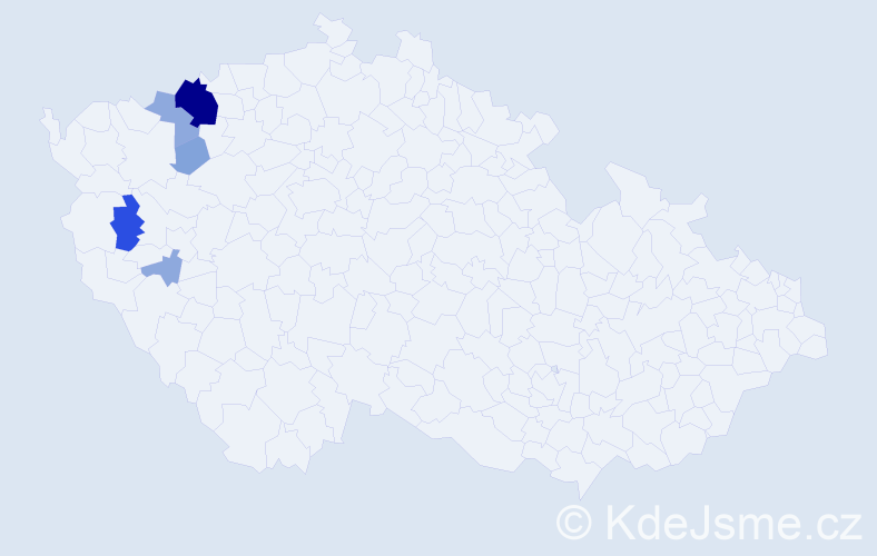 Příjmení: 'Marschalek', počet výskytů 17 v celé ČR