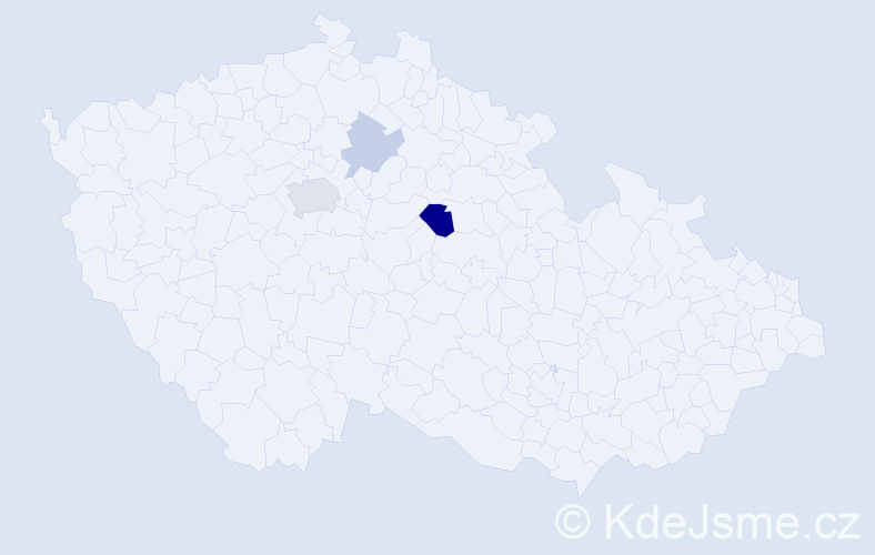Příjmení: 'Palmieri', počet výskytů 7 v celé ČR