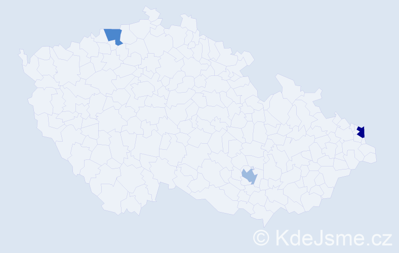 Příjmení: 'Girgoško', počet výskytů 7 v celé ČR