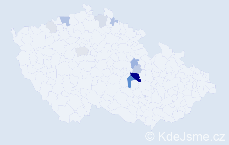 Příjmení: 'Scheib', počet výskytů 29 v celé ČR