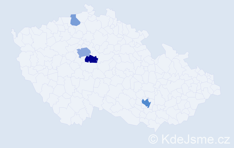Příjmení: 'Barchuk', počet výskytů 12 v celé ČR