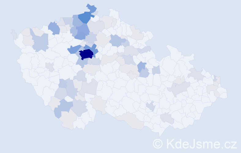 Příjmení: 'Barcalová', počet výskytů 296 v celé ČR