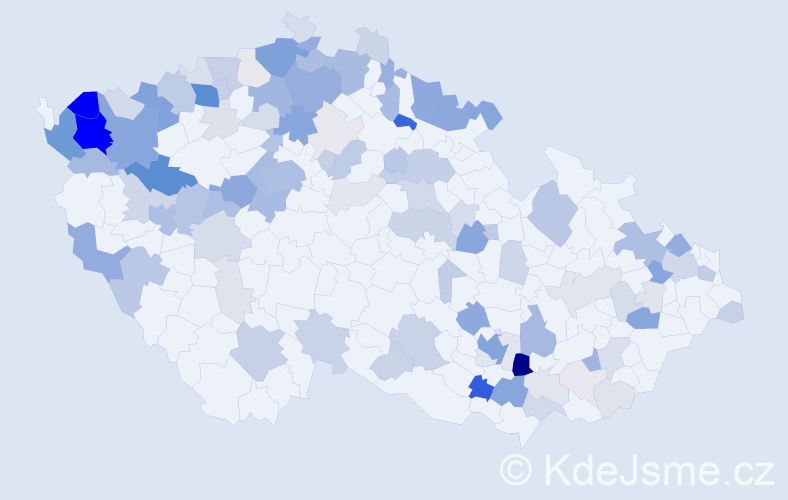 Příjmení: 'Lorenzová', počet výskytů 386 v celé ČR