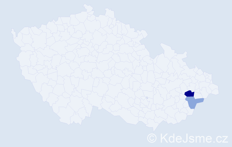 Příjmení: 'Fidrych', počet výskytů 4 v celé ČR