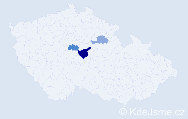 Příjmení: 'Střemcha', počet výskytů 8 v celé ČR