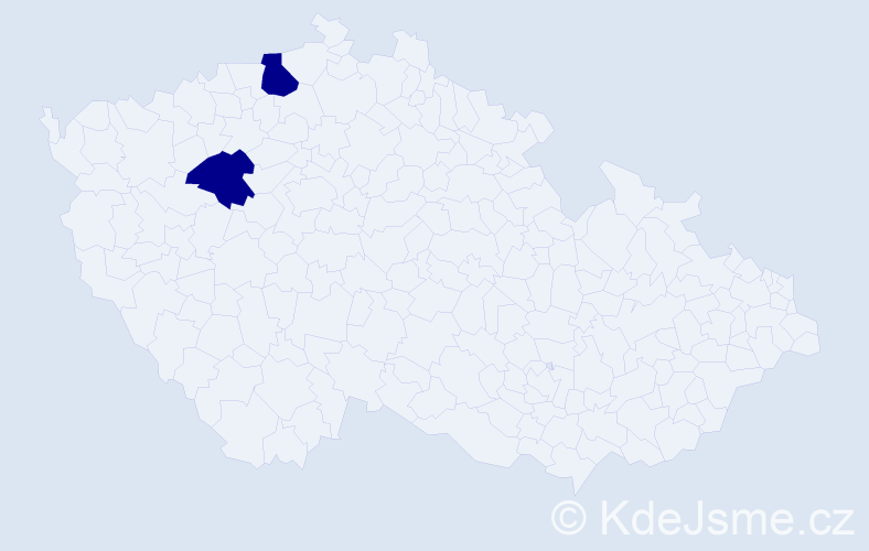 Příjmení: 'Morhun', počet výskytů 4 v celé ČR