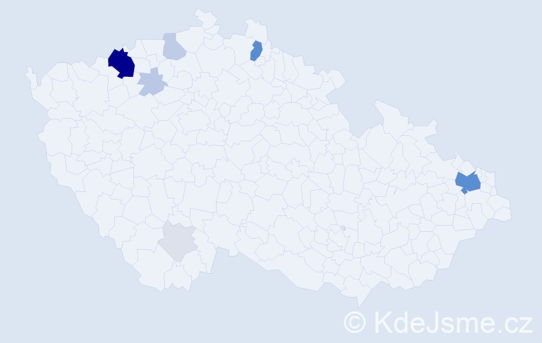 Příjmení: 'Kondašová', počet výskytů 42 v celé ČR
