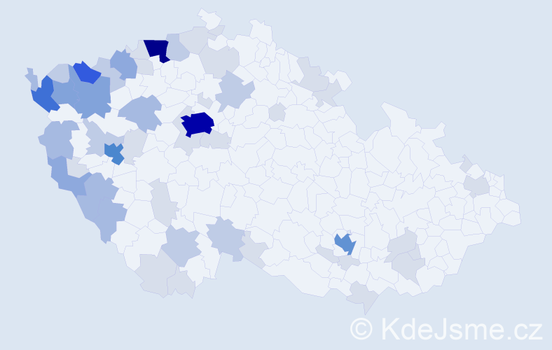 Příjmení: '"Nguyen Dinh"', počet výskytů 152 v celé ČR