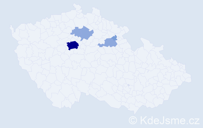 Příjmení: 'Stilnyk', počet výskytů 12 v celé ČR