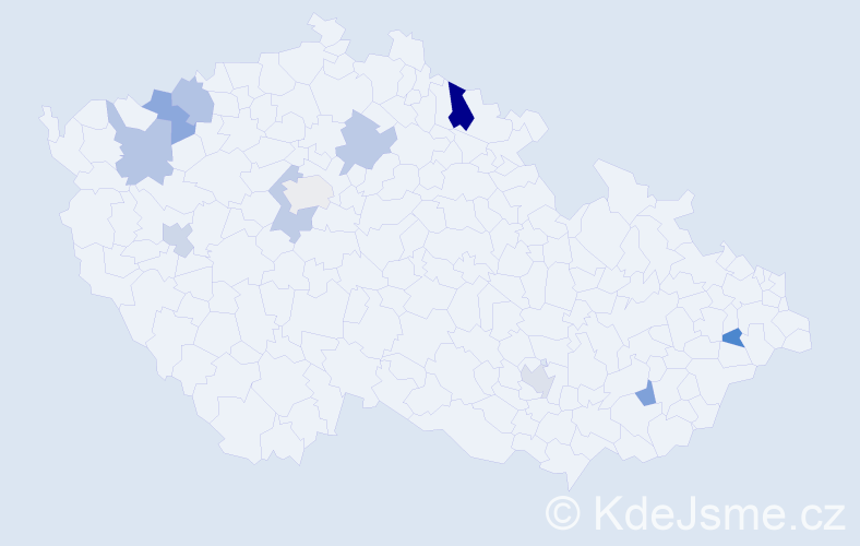 Příjmení: '"Nguyen Khanh"', počet výskytů 13 v celé ČR
