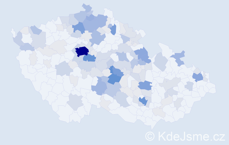 Příjmení: 'Plíhal', počet výskytů 488 v celé ČR