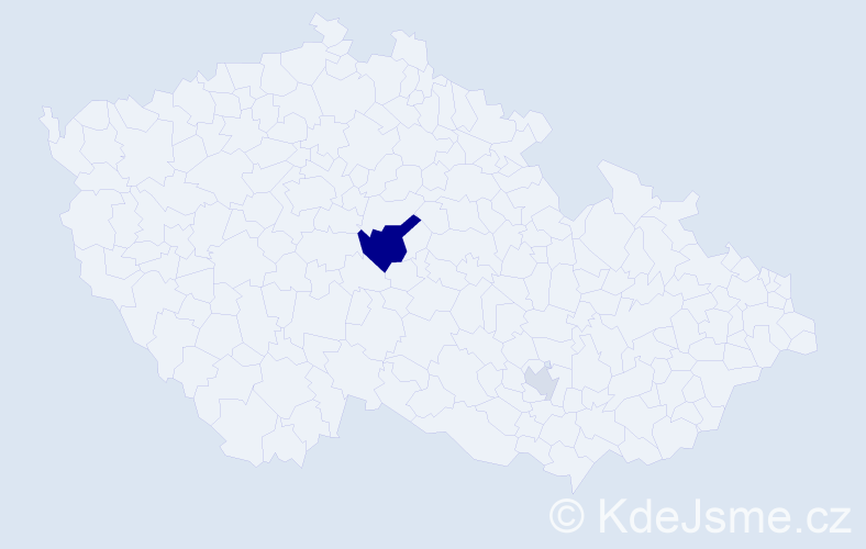 Příjmení: 'Colli', počet výskytů 5 v celé ČR