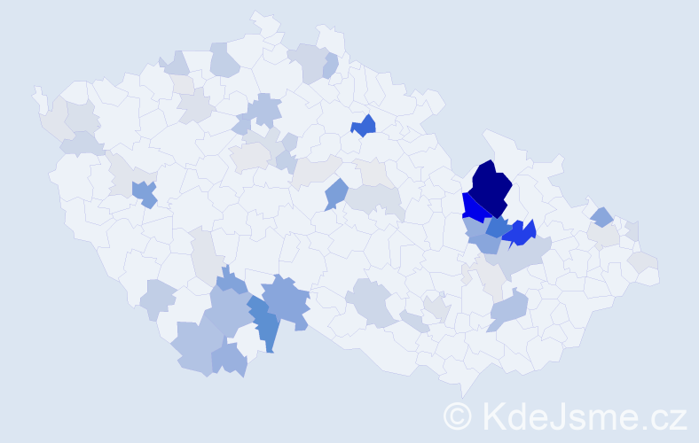 Příjmení: 'Körnerová', počet výskytů 209 v celé ČR